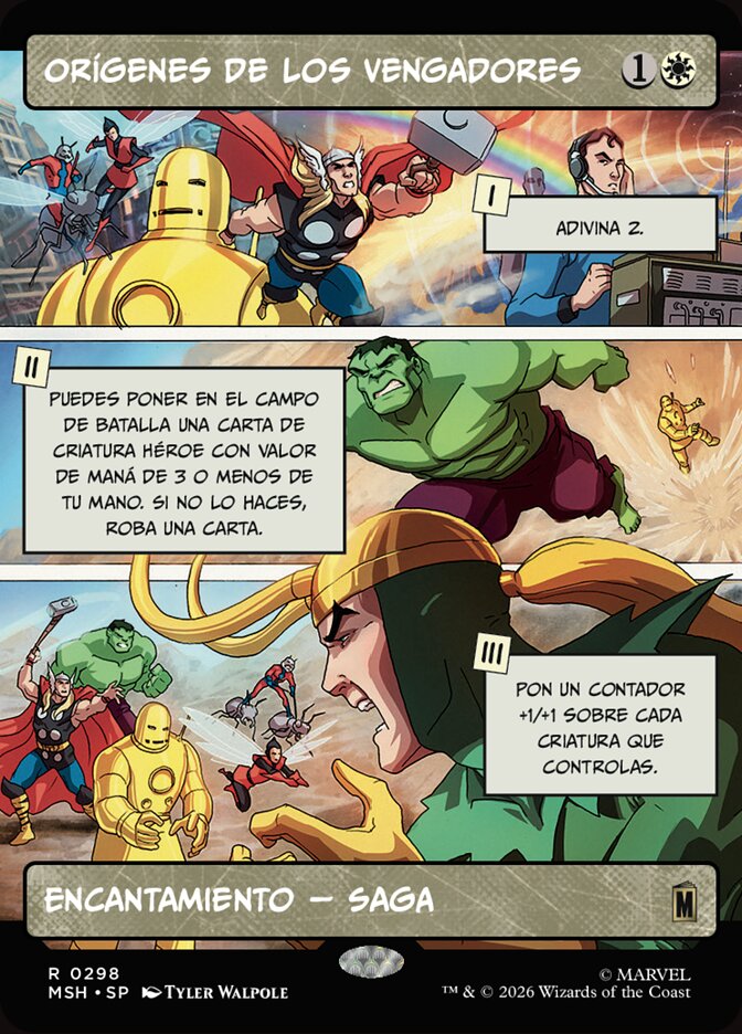 Orígenes de los Vengadores