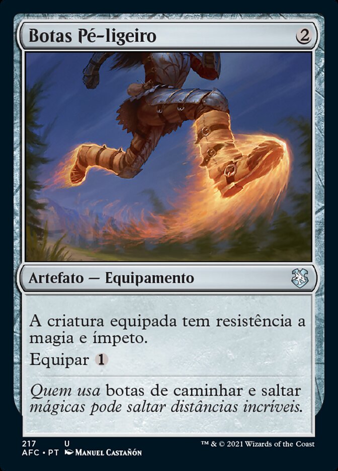Botas Pé-ligeiro