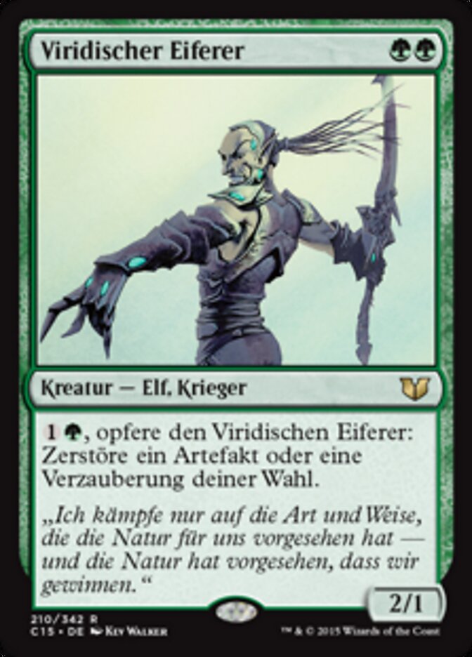 Viridischer Eiferer