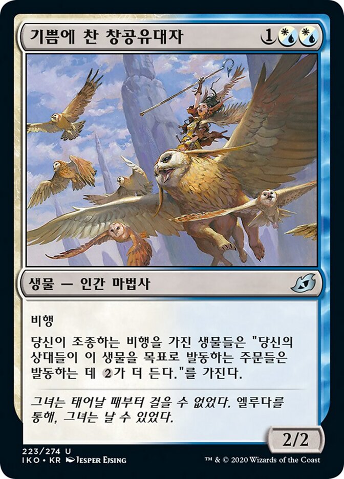 기쁨에 찬 창공유대자