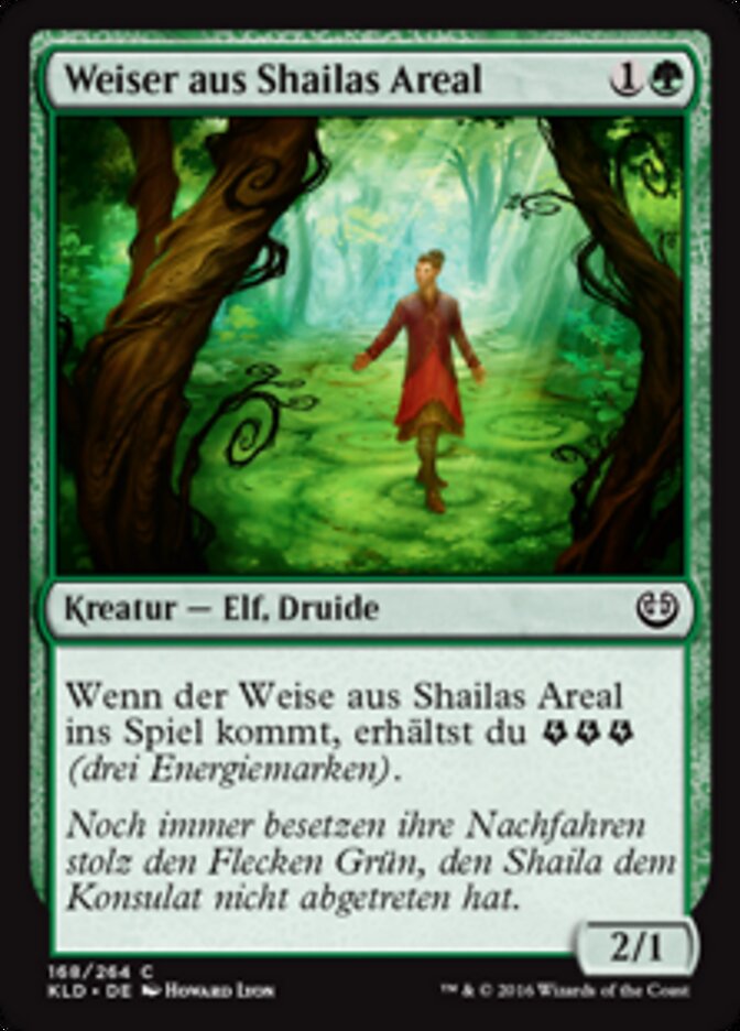 Weiser aus Shailas Areal