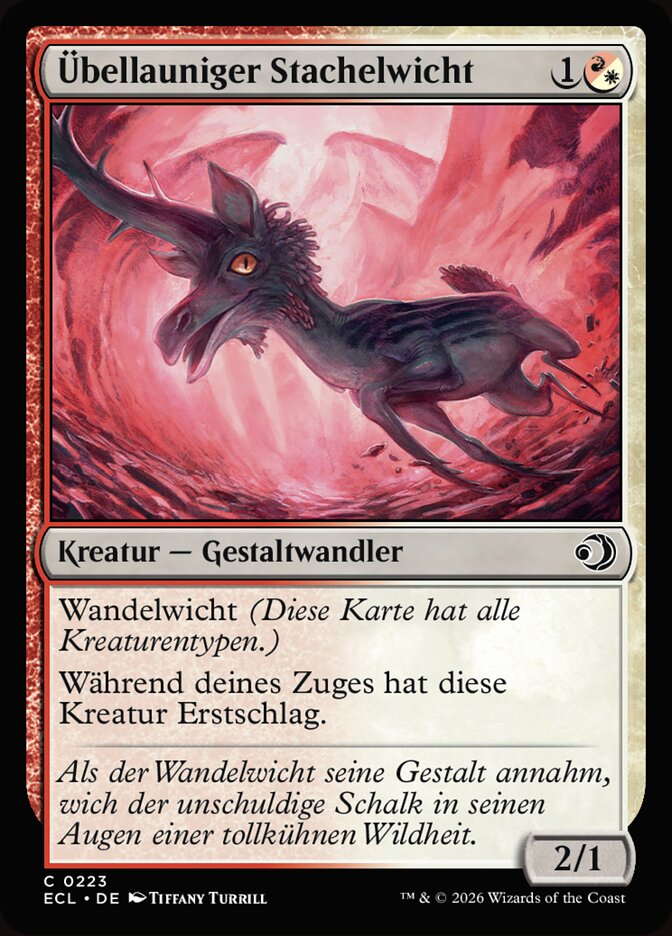Übellauniger Stachelwicht