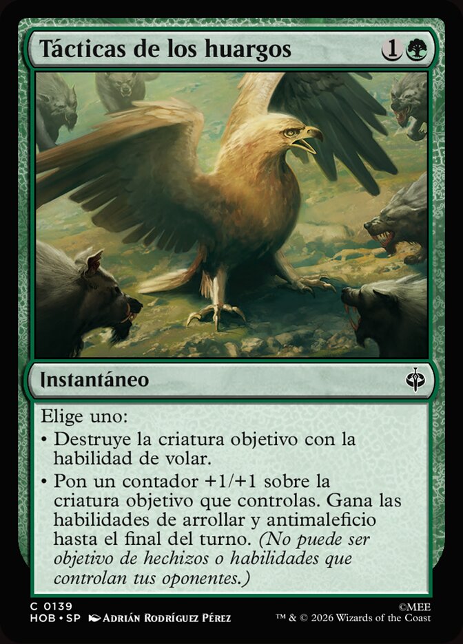 Tácticas de los huargos