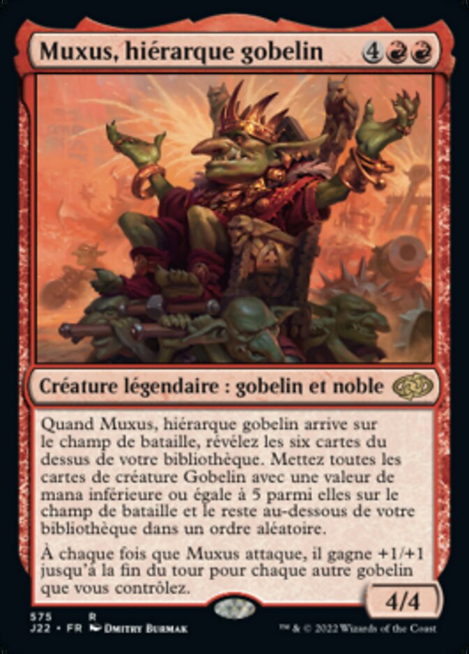 Muxus, hiérarque gobelin