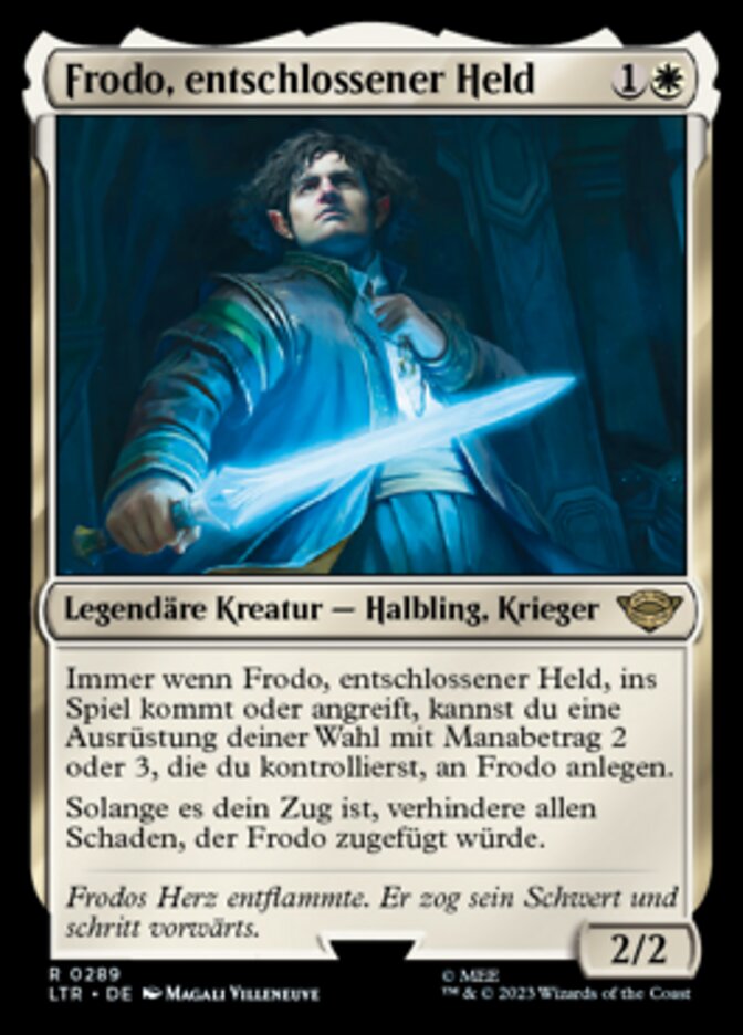 Frodo, entschlossener Held