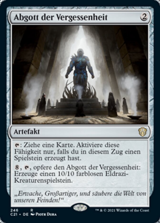 Abgott der Vergessenheit