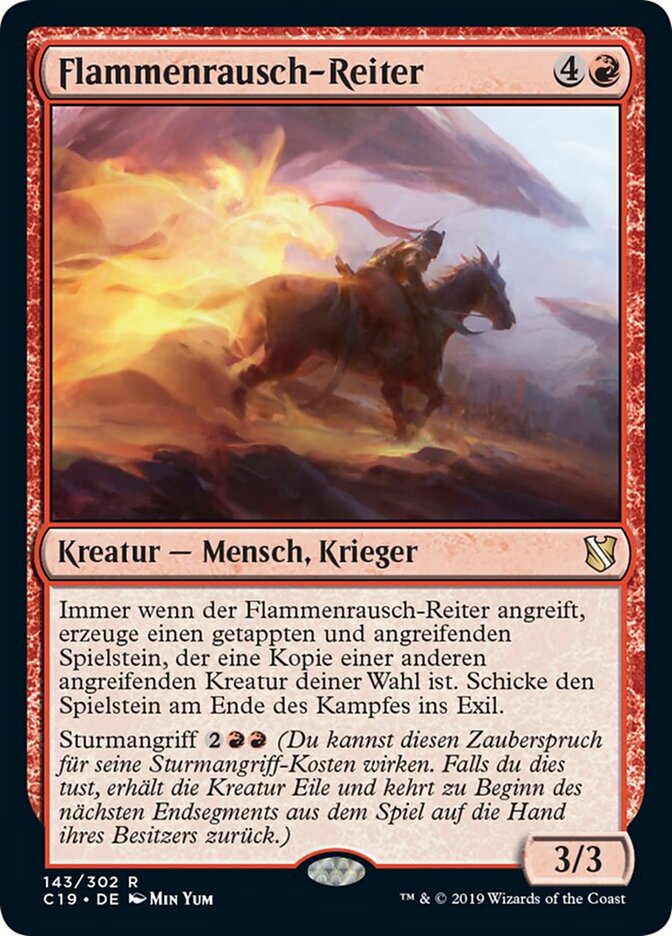 Flammenrausch-Reiter
