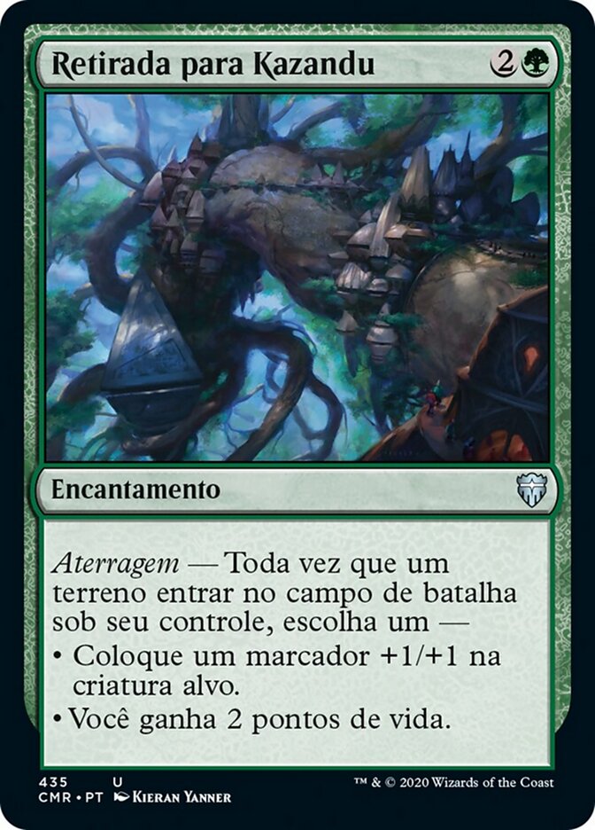 Retirada para Kazandu