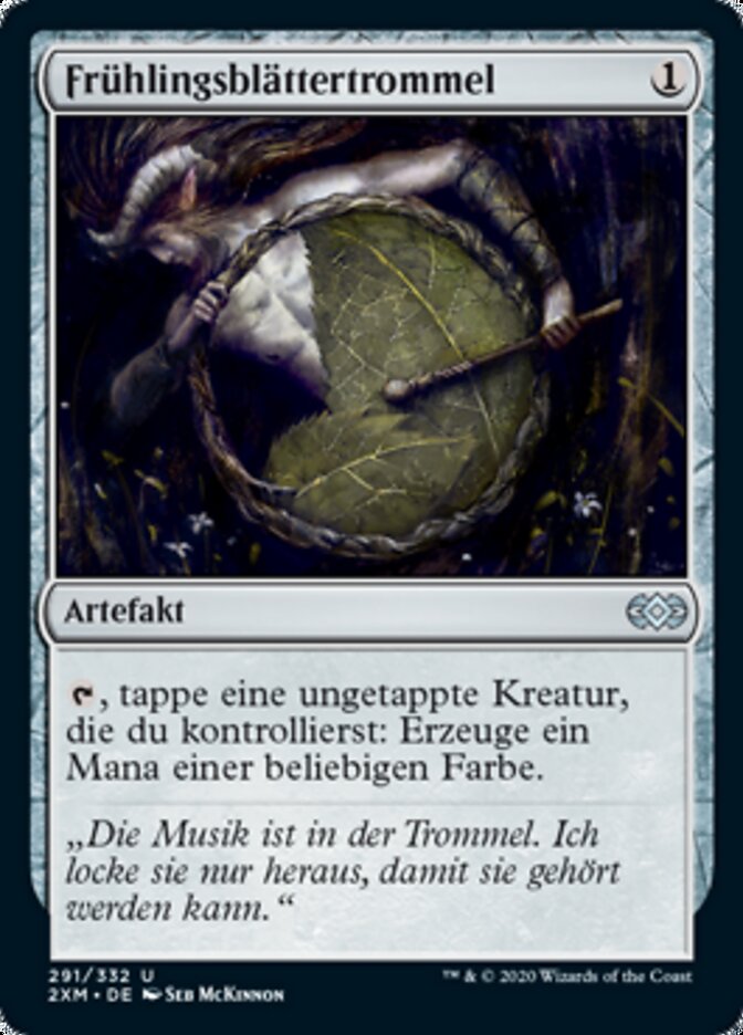 Frühlingsblättertrommel