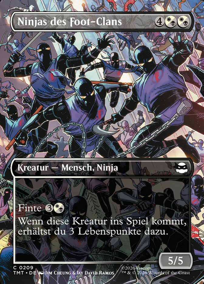 Ninjas des Foot-Clans