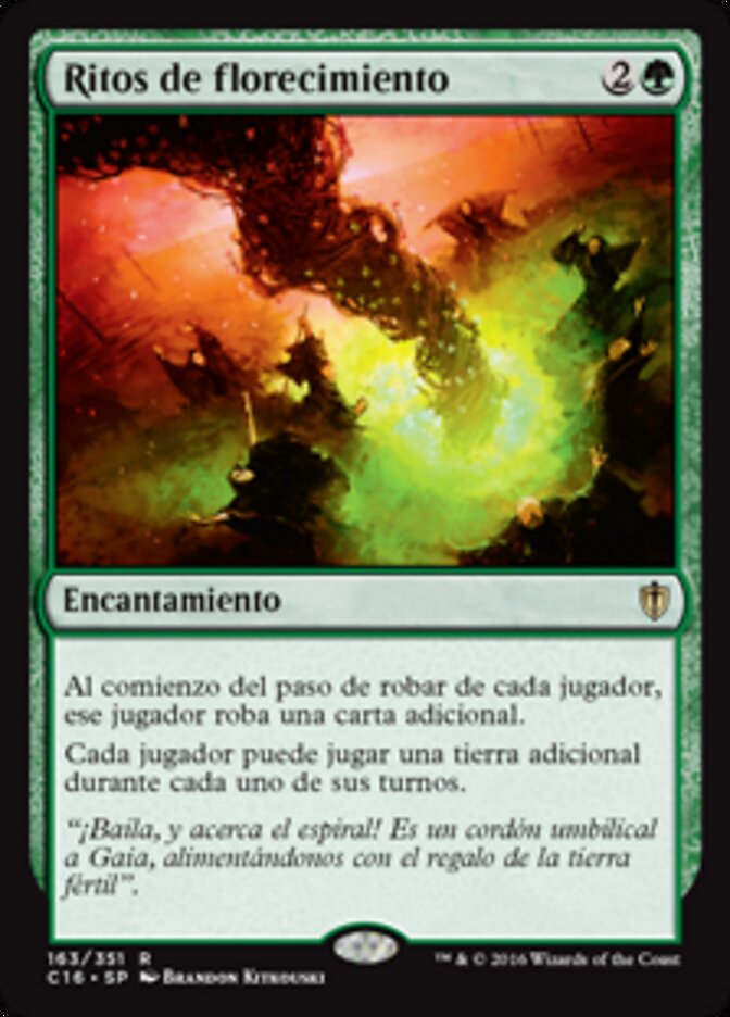 Ritos de florecimiento