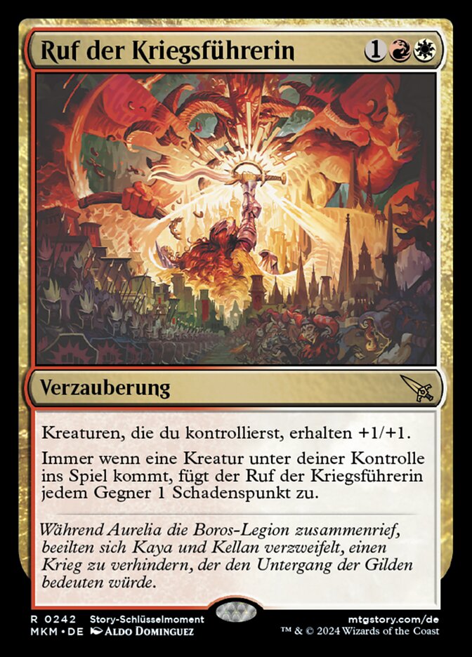Ruf der Kriegsführerin