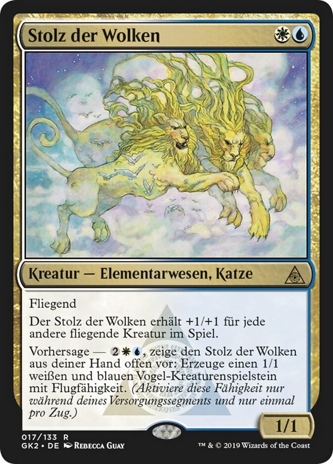 Stolz der Wolken