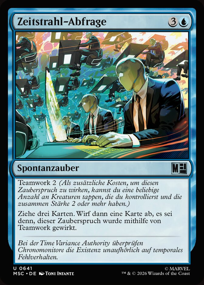 Zeitstrahl-Abfrage