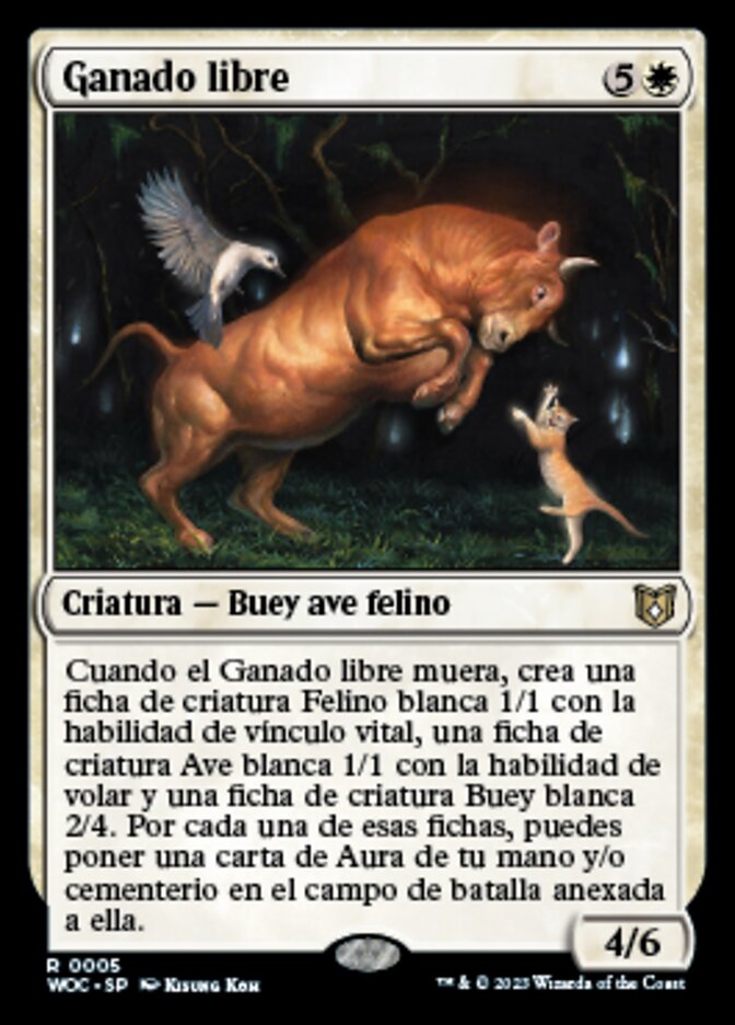Ganado libre