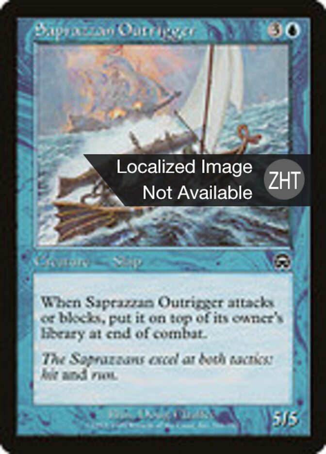 Saprazzan Outrigger