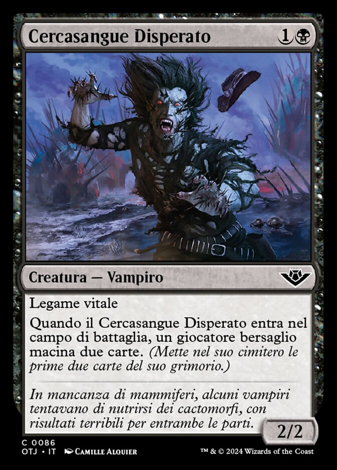 Cercasangue Disperato