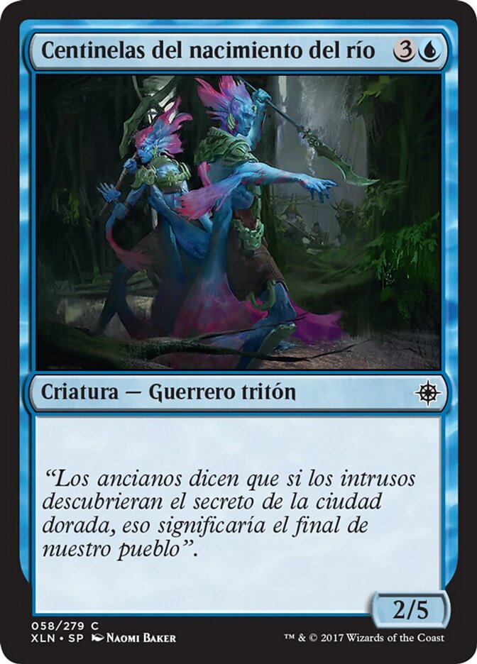 Centinelas del nacimiento del río