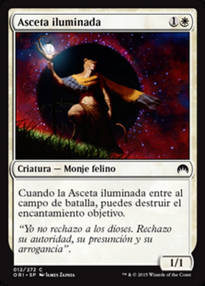 Asceta iluminada