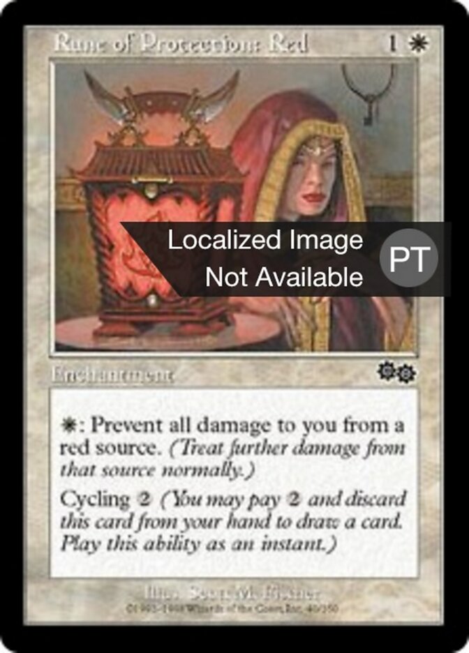 Runa de Proteção: Vermelho
