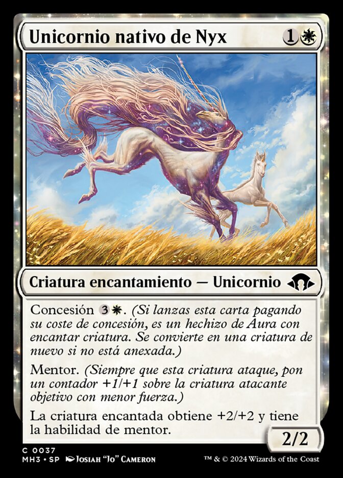 Unicornio nativo de Nyx