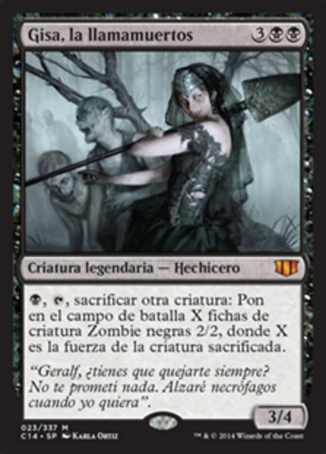 Gisa, la llamamuertos