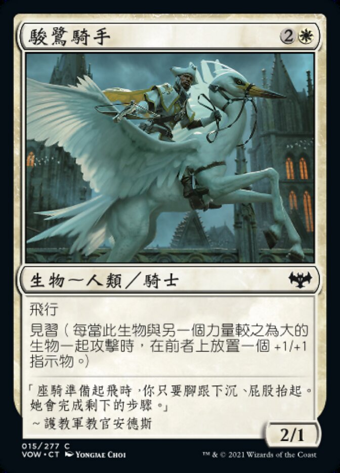 駿鷺騎手