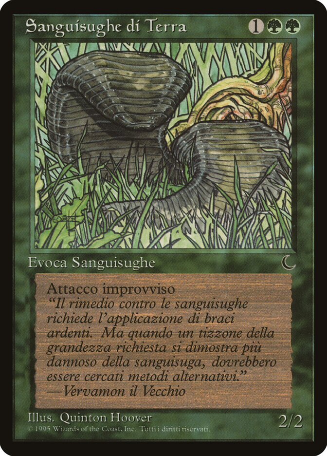 Sanguisughe di Terra