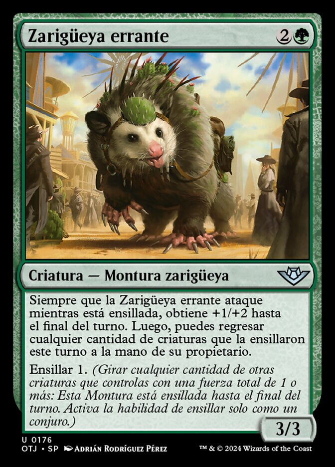 Zarigüeya errante