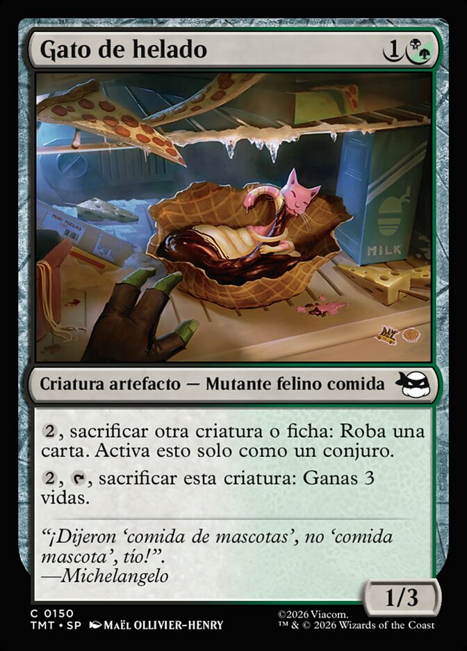Gato de helado
