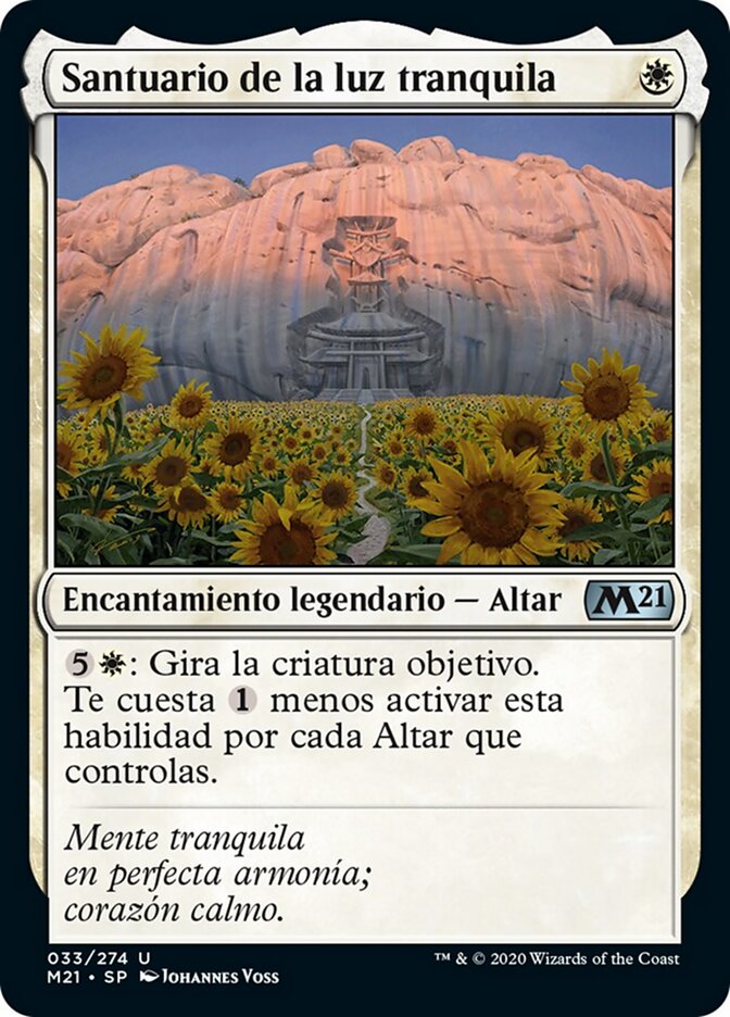 Santuario de la luz tranquila