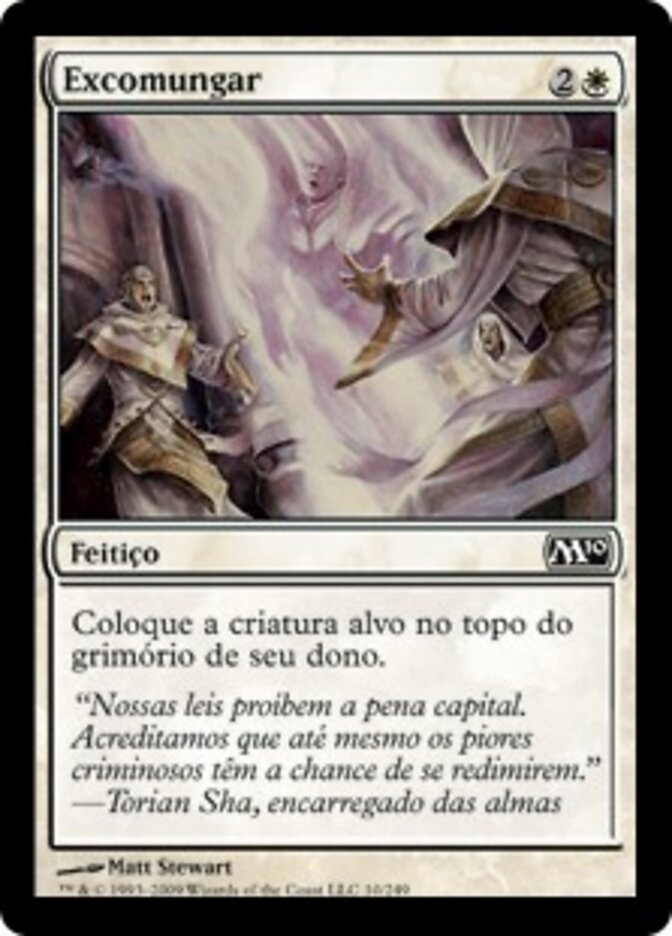 Excomungar