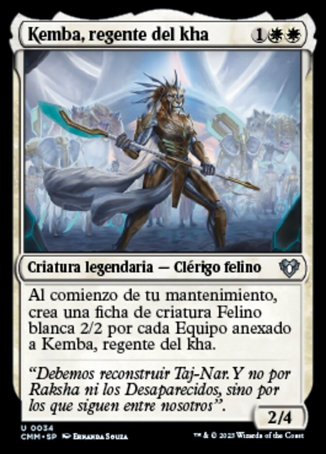 Kemba, regente del kha
