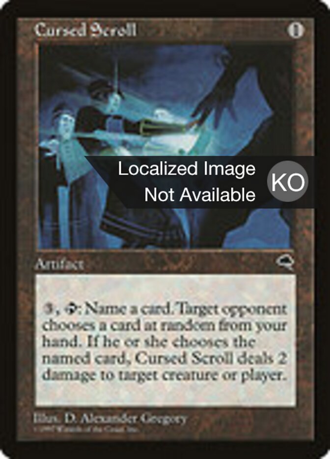 Cursed Scroll
