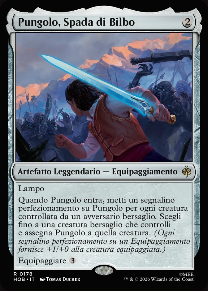 Pungolo, Spada di Bilbo