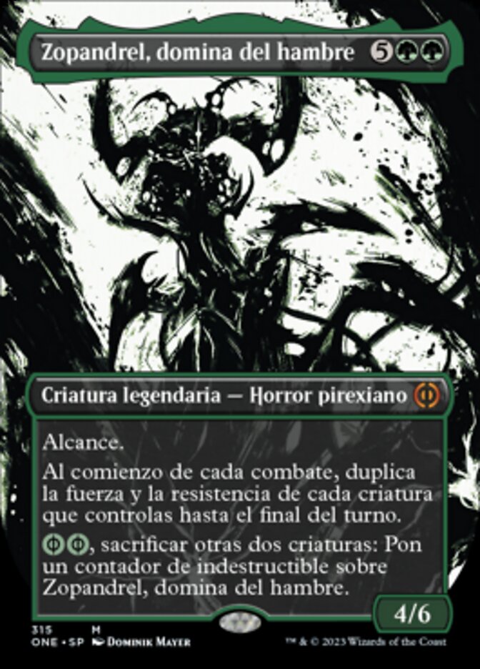Zopandrel, domina del hambre