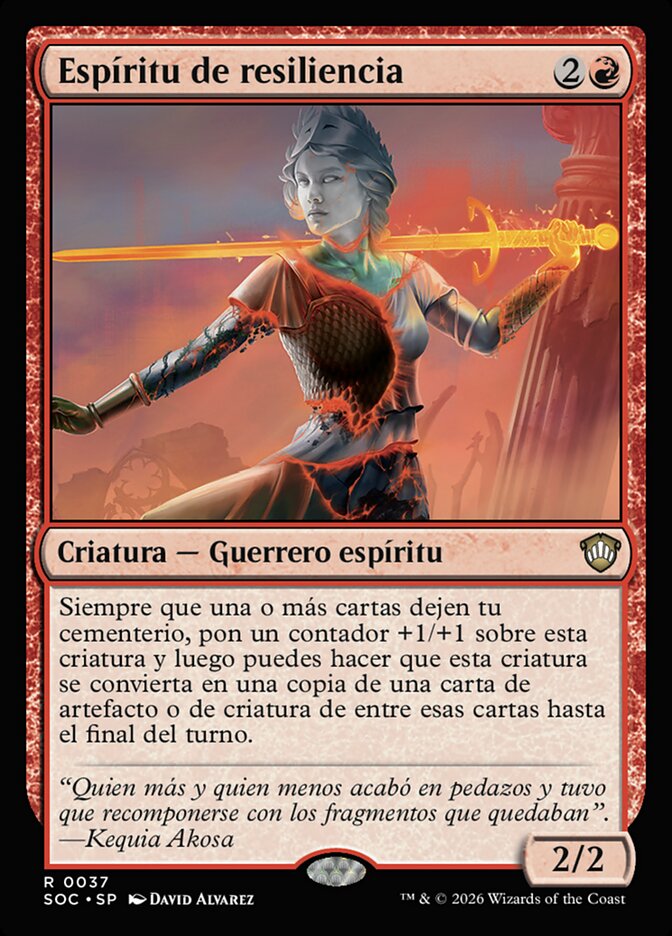 Espíritu de resiliencia