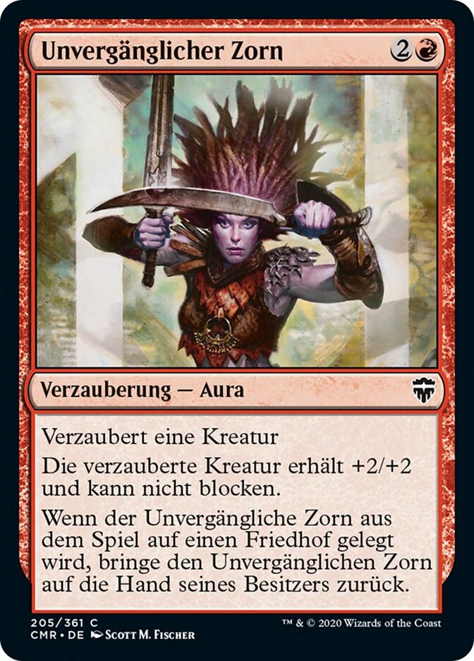 Unvergänglicher Zorn