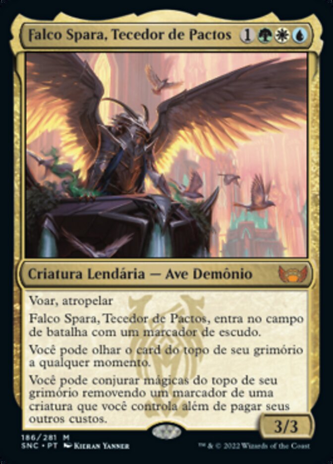 Falco Spara, Tecedor de Pactos
