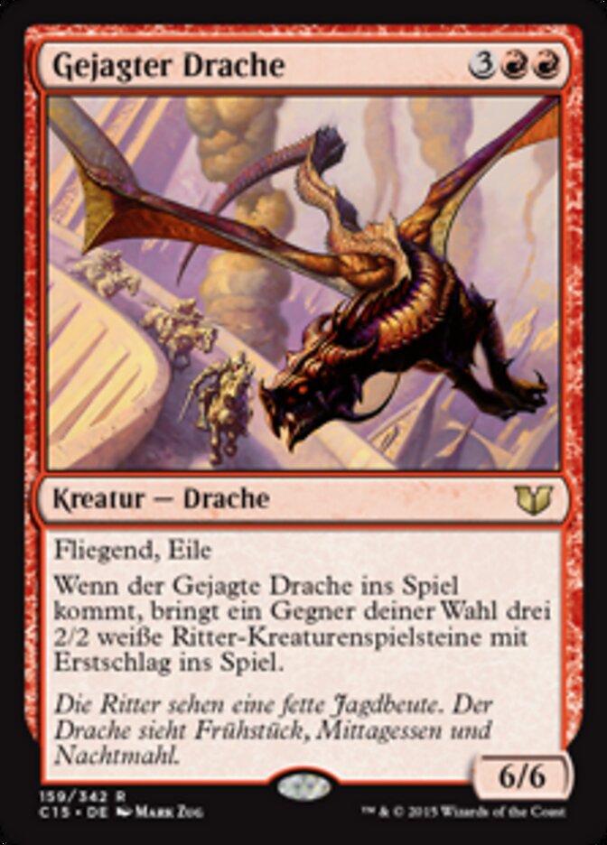 Gejagter Drache