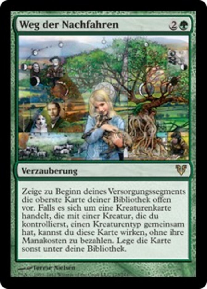 Weg der Nachfahren
