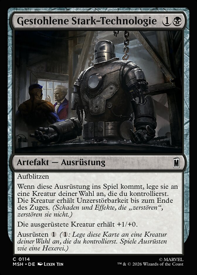 Gestohlene Stark-Technologie