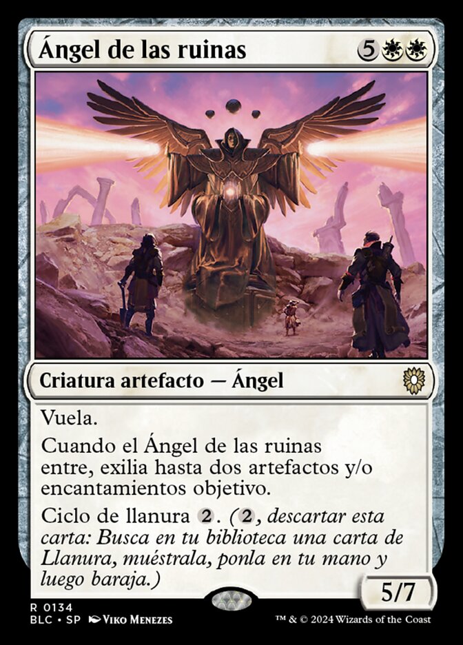 Ángel de las ruinas