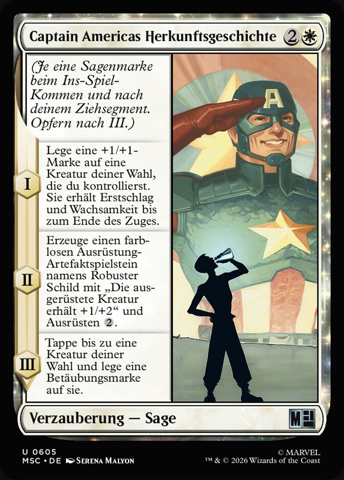 Captain Americas Herkunftsgeschichte