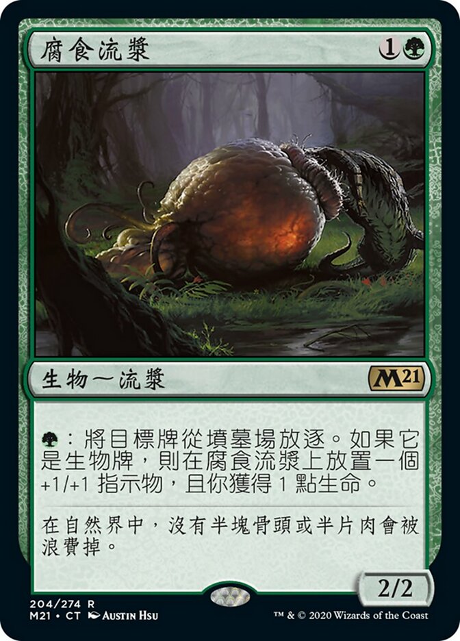 腐食流漿