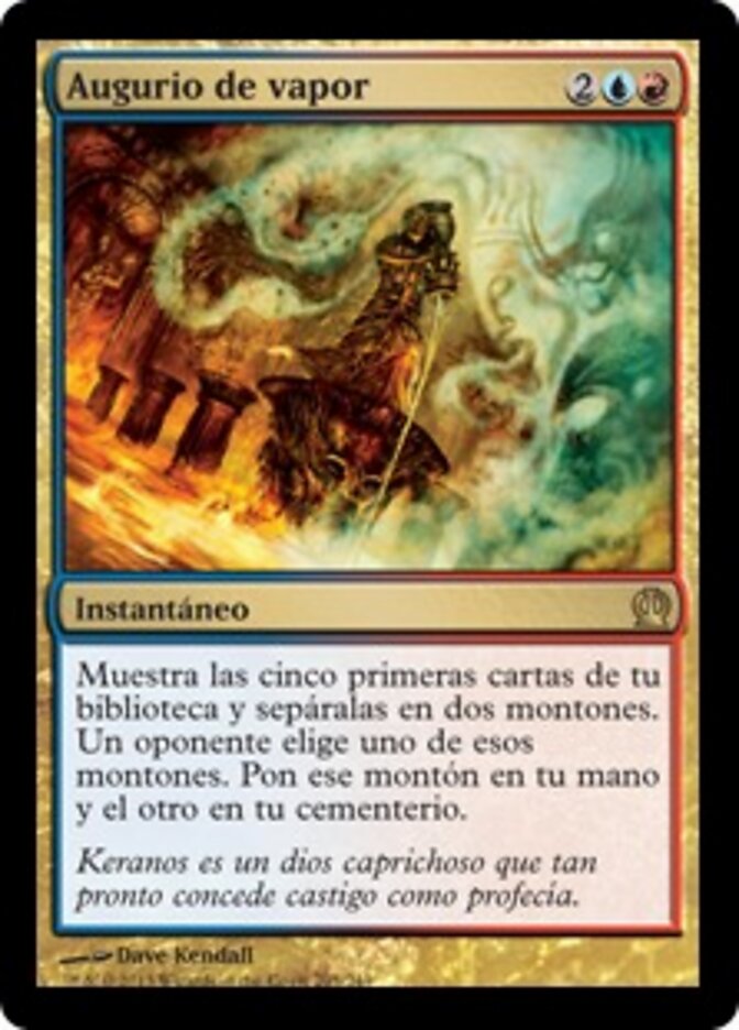 Augurio de vapor