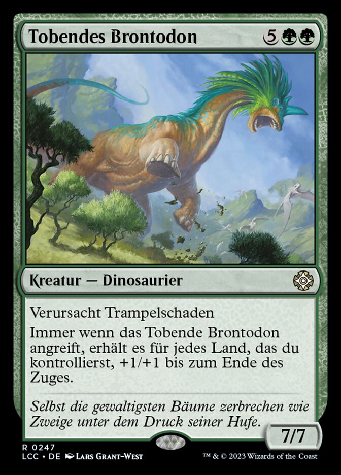 Tobendes Brontodon