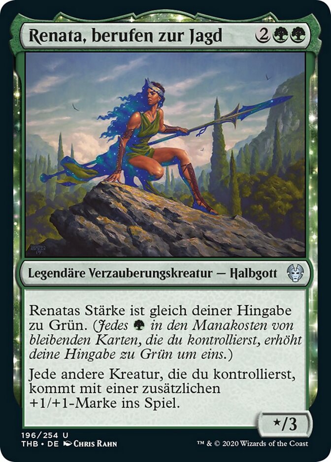 Renata, berufen zur Jagd