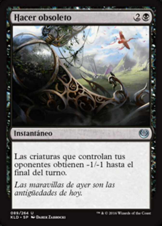 Hacer obsoleto