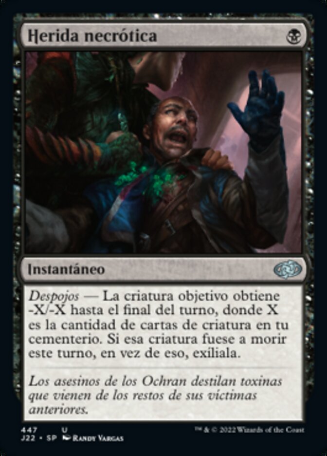 Herida necrótica